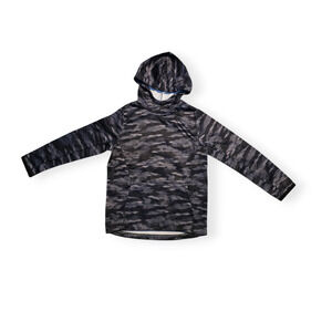 Tek Gear Kid's Hoodie Gray Camo S/8